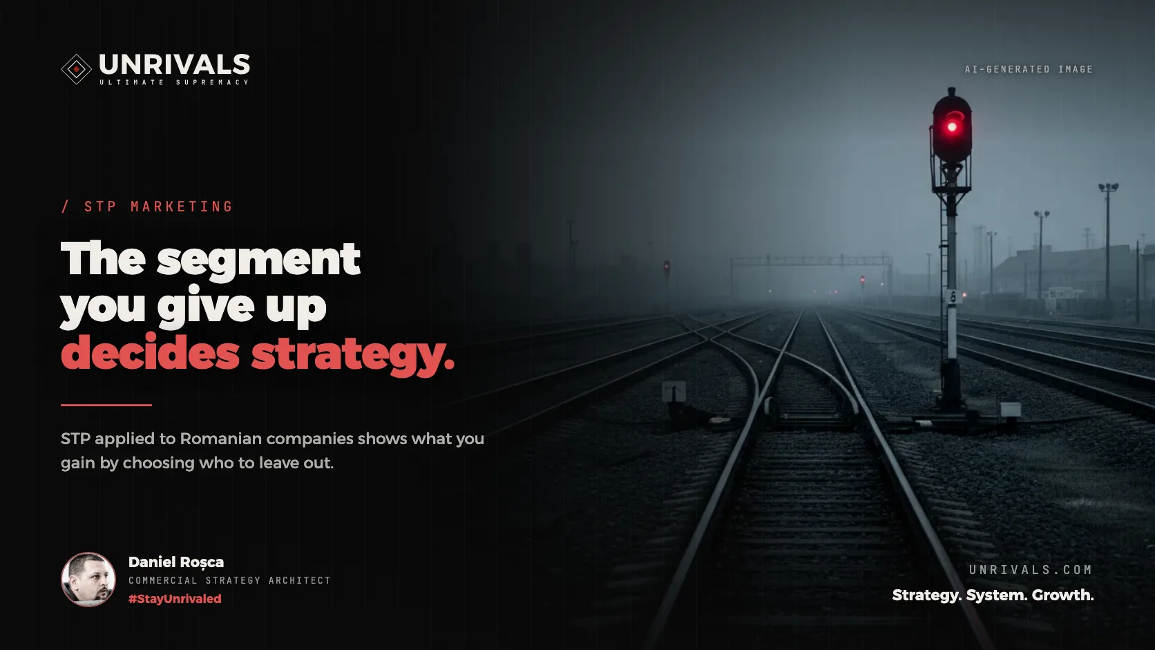 STP marketing: the segment you give up decides your strategy