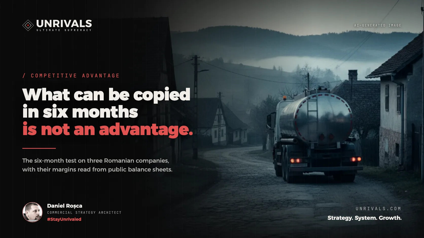 Sustainable competitive advantage: real or claimed? The six-month test