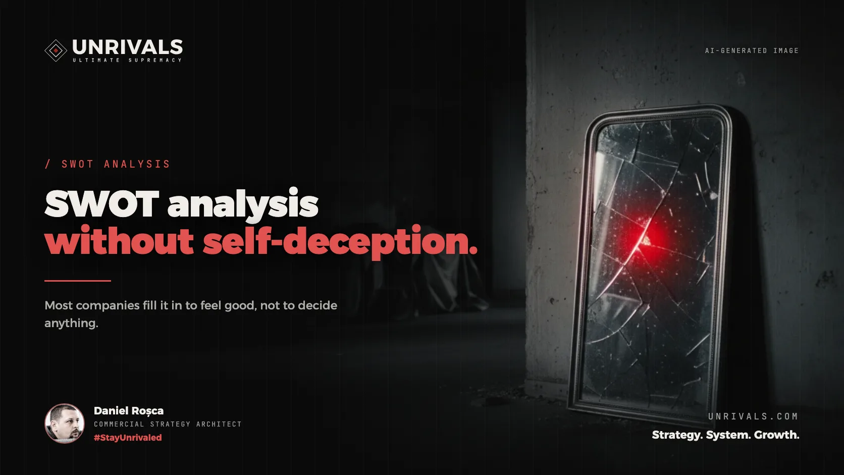 SWOT Analysis Without Self-Deception