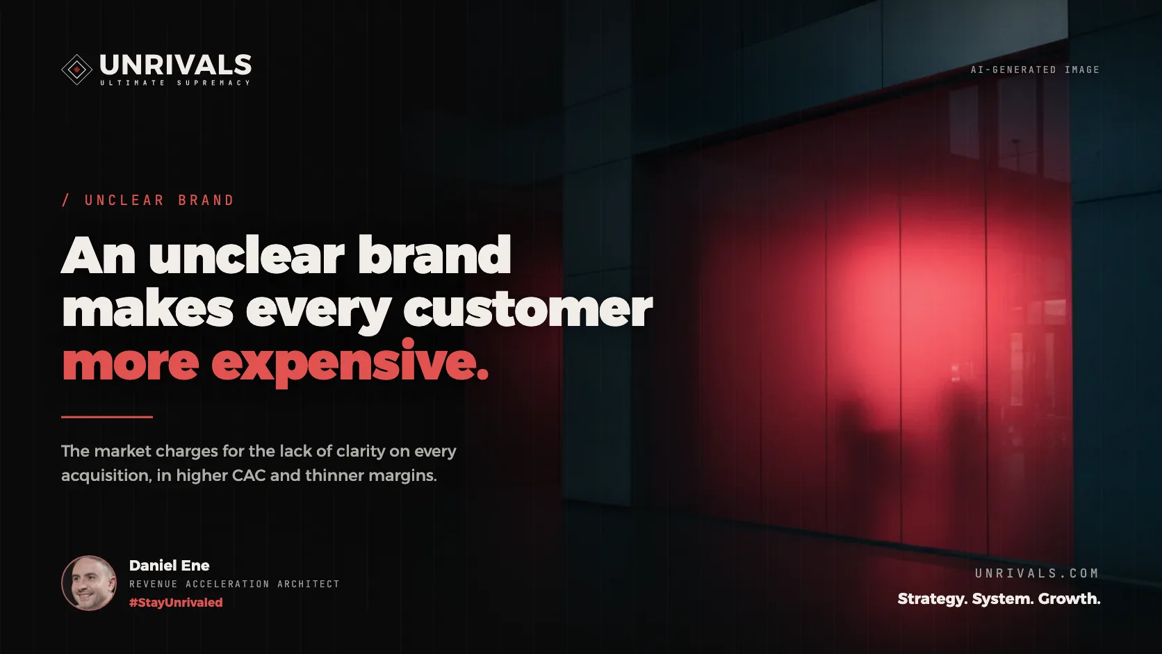 Why an unclear brand makes every customer more expensive