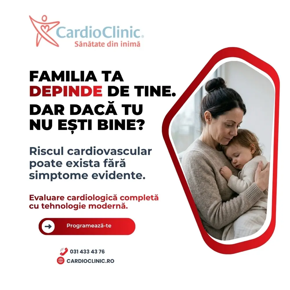 Cardio Clinic ad, Elena avatar: &ldquo;Your family depends on you. But what if you're not okay?&rdquo;